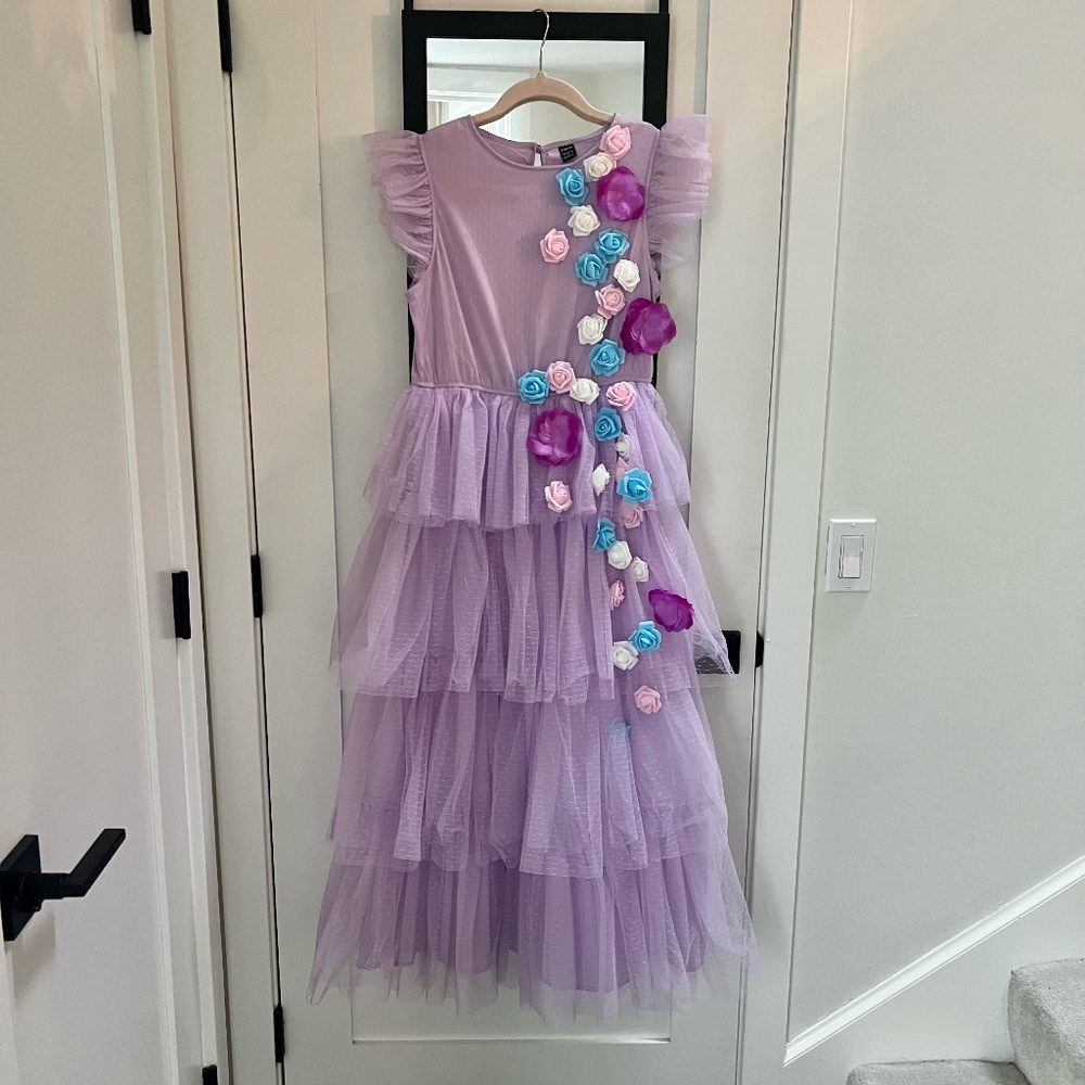Isabela Madrigal Encanto Disney Halloween Costume Adult Womens Medium Purple